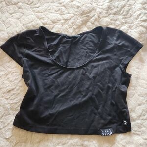 Killstar Cropped Basic Tee